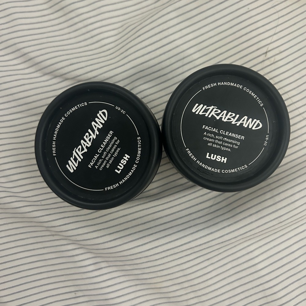 LUSH two empties